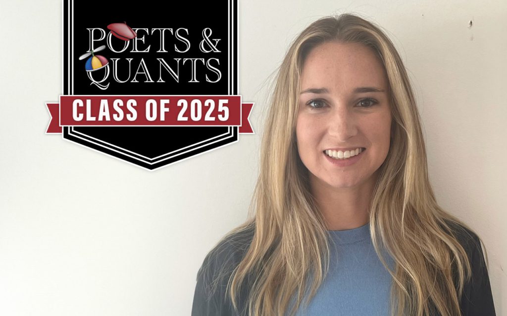 Poets Quants Meet The MBA Class Of 2025 Sarah Doss University Of