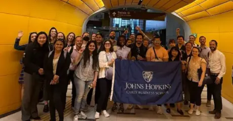 Johns Hopkins Carey Business School, whose Flexible MBA program