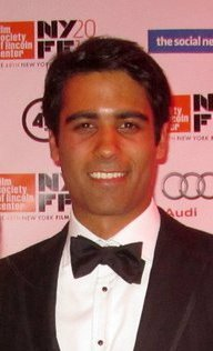 The real Divya Narendra at the movie's premiere