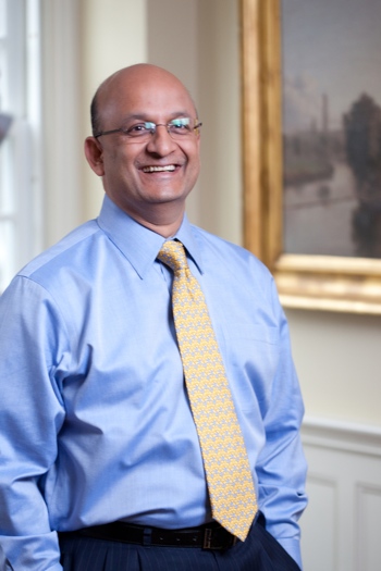 Harvard Business School Dean Nitin Nohria (Photo by Susan Young. Courtesy of Harvard Business School)