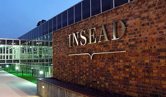 INSEAD's campus in Fontainebleau, France