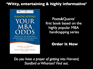 Permalink to: "Handicapping Your MBA Odds: Ms. Automotive, Ms. Finance, Mr. Auditor, Mr. NGO, Ms. Financial Analyst"