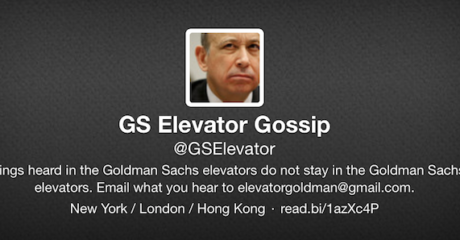 Permalink to: "Babson Alum Outted As Author of GSElevator"