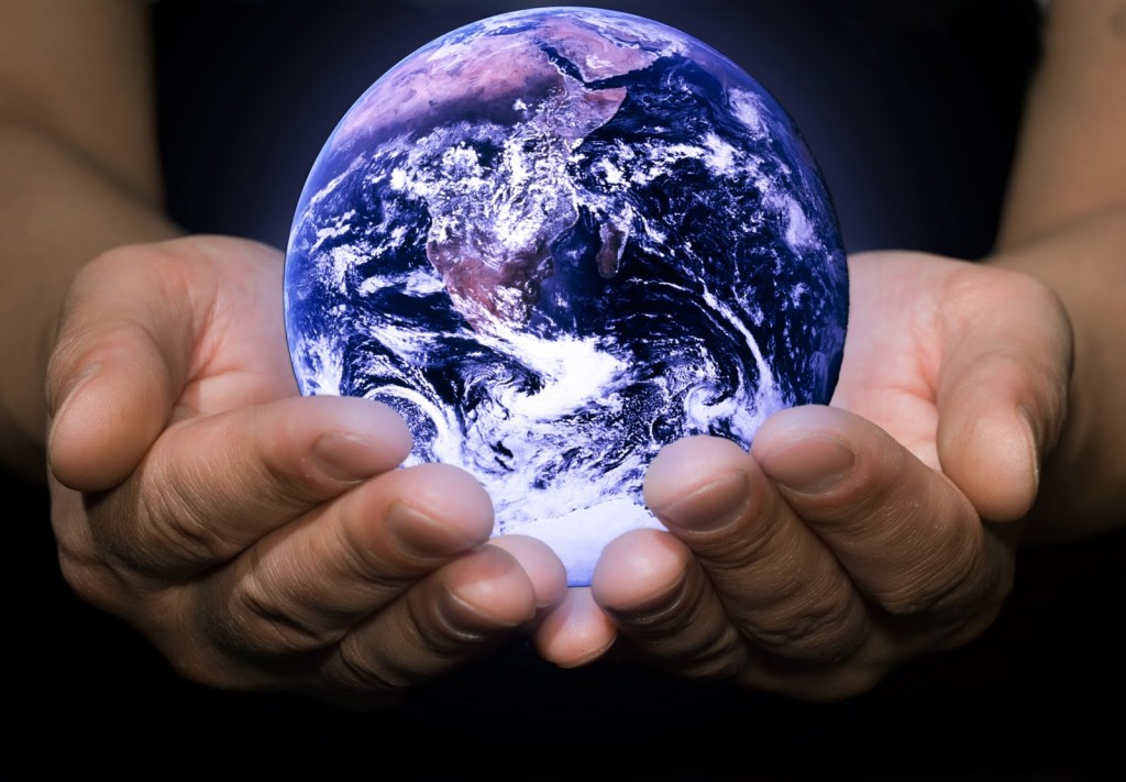 Earth in the hand