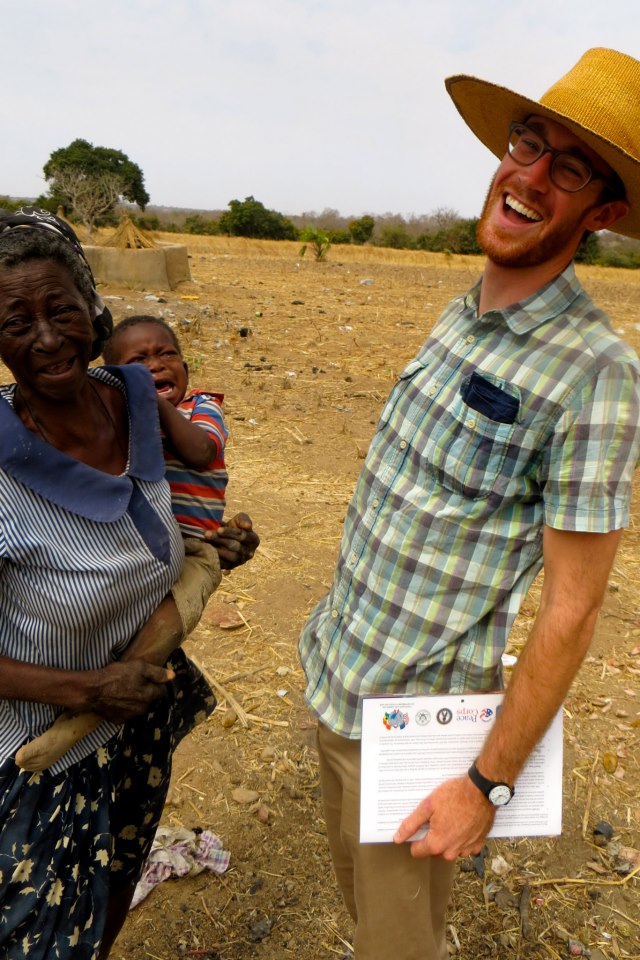 Rob Veling served in the Peace Corps in Ghana, where consultants were in short supply