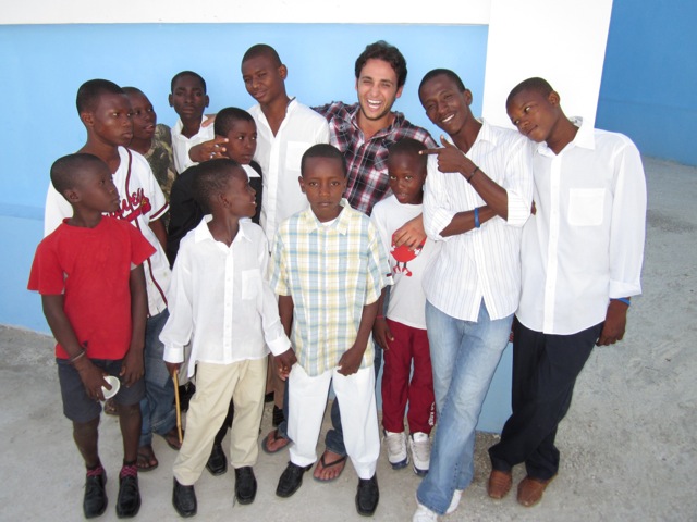 Greg Coussa in Port Au Prince, Haiti