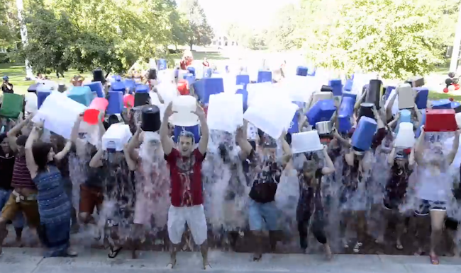 Alon Kremer, MBA '16, led the challenge. His brother, Avi Kremer, MBA '07, was diagnosed with ALS ten years ago. Learn more about the HBS ice bucket challenge