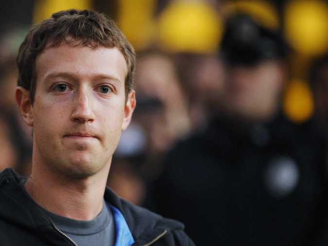 Facebook Founder & CEO Mark Zuckerberg