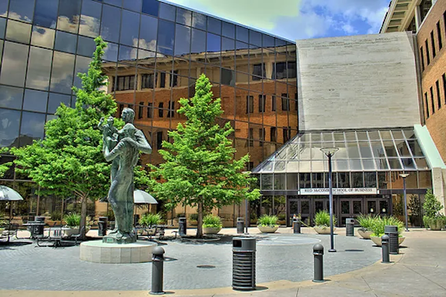 The McCombs School of Business at the University of Texas in Austin