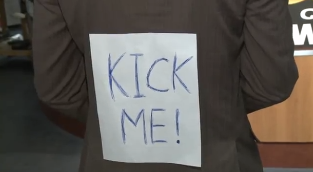 Kick me