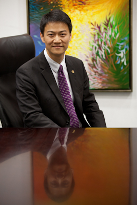 Long Sun, executive director of the Fudan international MBA program    - Ethan Baron photo