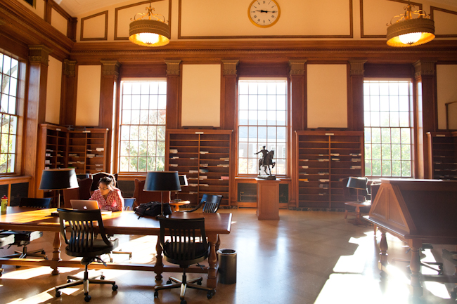 Harvard Business School Baker Library - Ethan Baron photo
