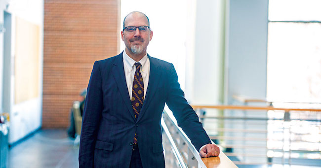 Economist Steve Parente is spearheading the Carlson School's new Industry MBA in Washington. D.C.