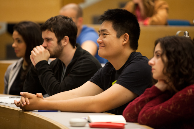 Class in the MIT Sloan School of Management - Ethan Baron photo
