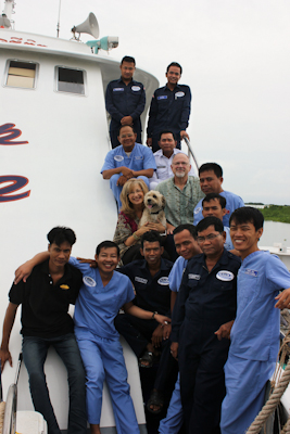 Paul and Debbie Pinckley and the Ship of Life crew