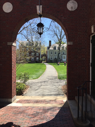 Harvard Business School on a beautiful spring day in 2016