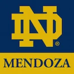 Notre Dame Mendoza logo