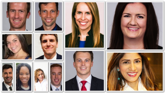Members of the MBA Class of 2018 at Vanderbilt University's Owen School of Management