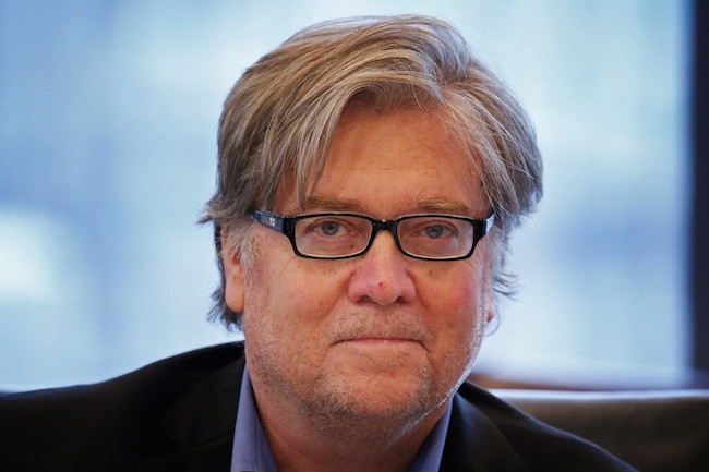 Steve Bannon graduated from Harvard Business School with honors in 1983 and now he finds himself assailed by HBS students and alums