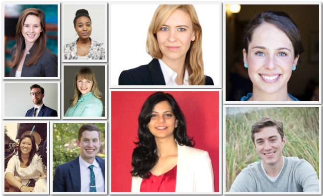 Members of the MBA Class of 2018 at the University of Washington's Foster School of Business