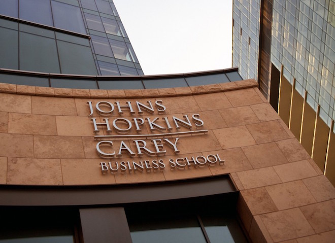 Poets Quants Johns Hopkins Carey Gains AACSB Cred