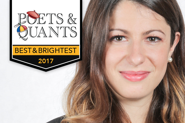 Poets&Quants | 2017 Best MBAs: Julia Paykin, London Business School