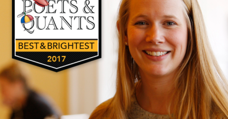 Meet Molly Duncan, a member of the Poets & Quants Best & Brightest 2017 list. “I am hard-working and loyal. I love summer, my future Goldendoodle (coming June 2017!), and podcasts.”