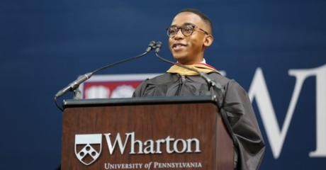 Permalink to: "Wharton Grad Brings Down The House"