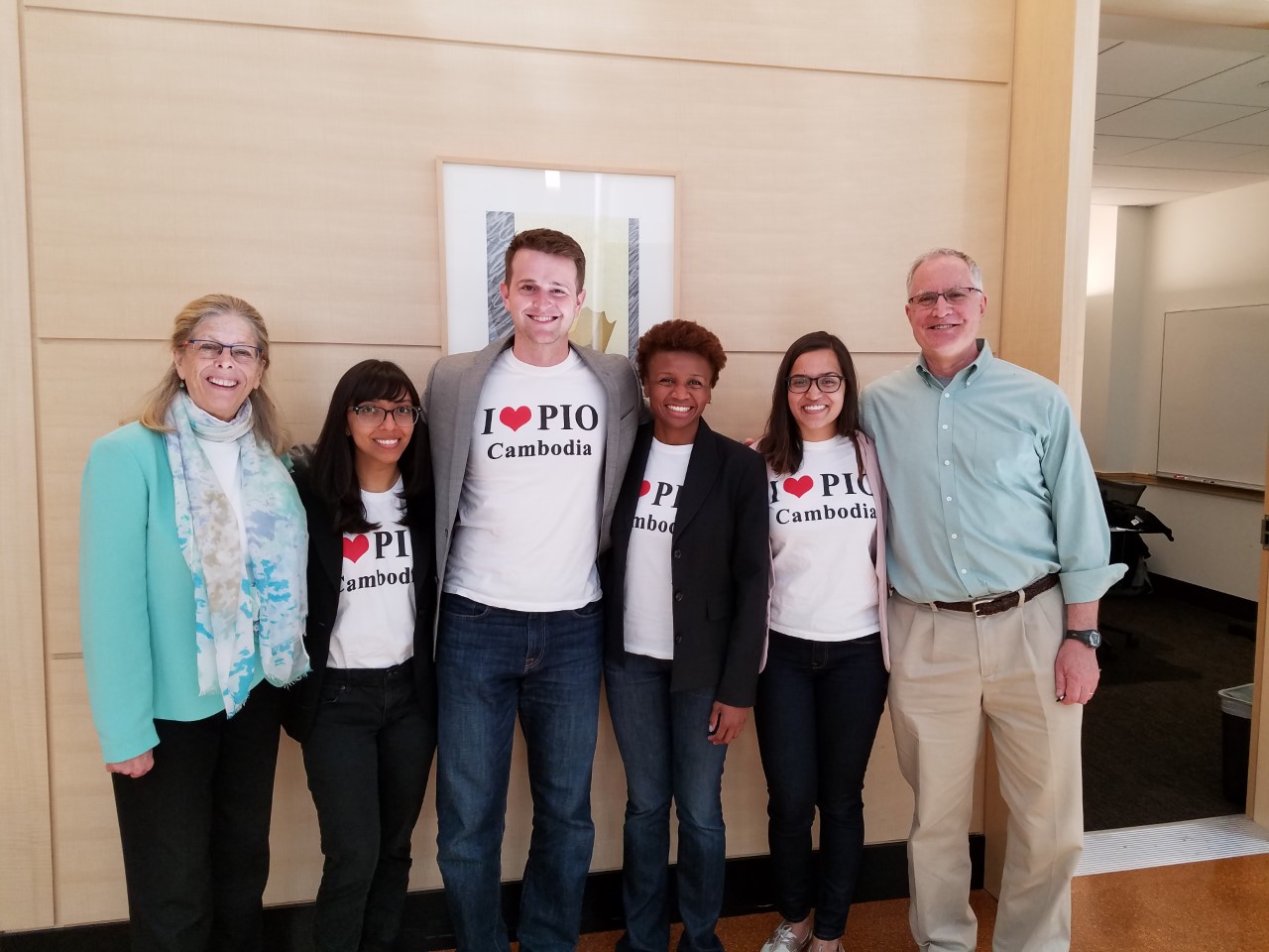 Ariana Almas and her MAP team with faculty advisers. Learn more about Ross social impact