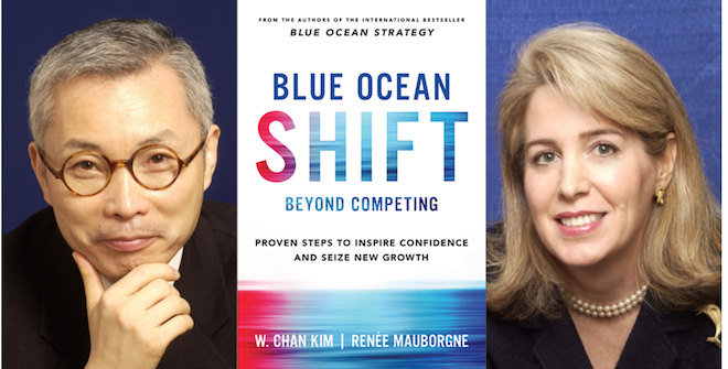 Permalink to: "Celebrity Strategy Professors’ Latest Book: Blue Ocean Shift"