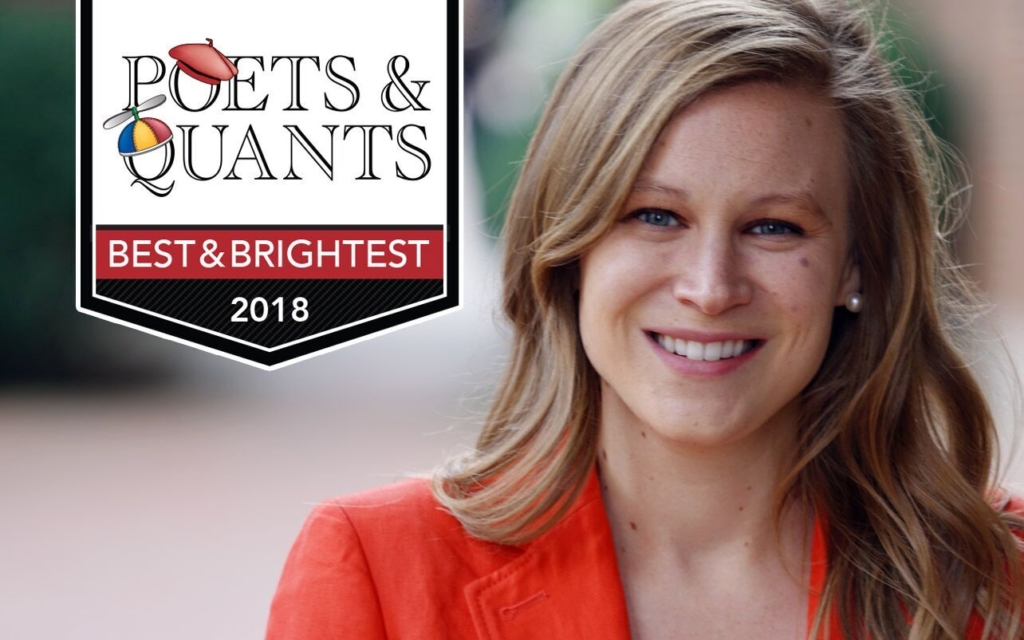 Poets&Quants 2018 Best MBAs Catie Venable, North Carolina (Kenan