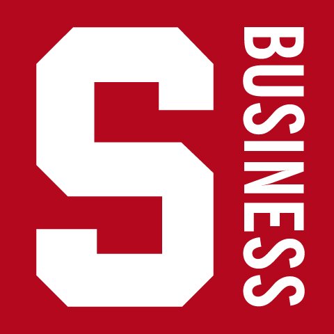 Stanford Graduate School of Business logo.