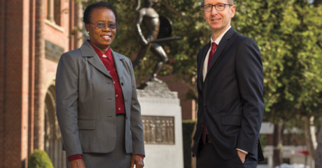 USC Interim President Wanda Austin and Provost Michael Quick