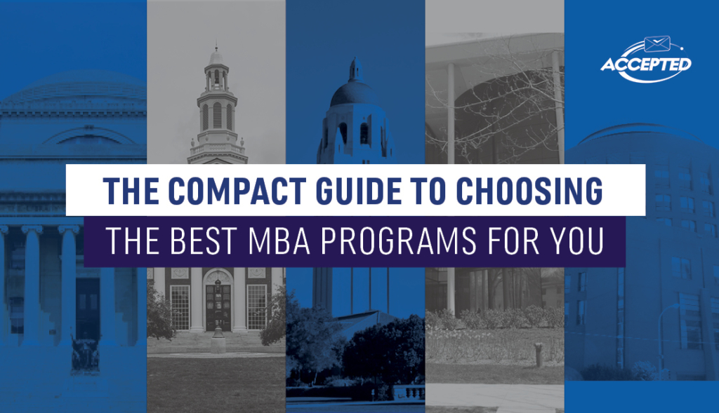 Accepted's guide to selecting the best MBA for you