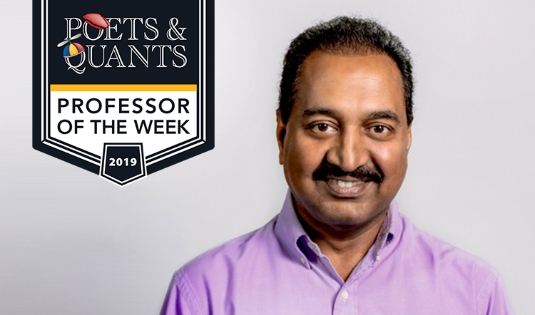 Srinivasan of the Tepper School of Business is Poets&Quants' Professor of the Week