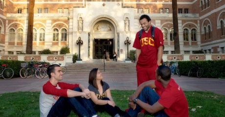 USC Marshall students