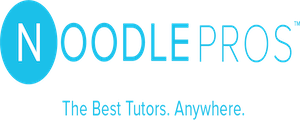 Noodle Pros logo includes text that reads, "the best tutors. anywhere."