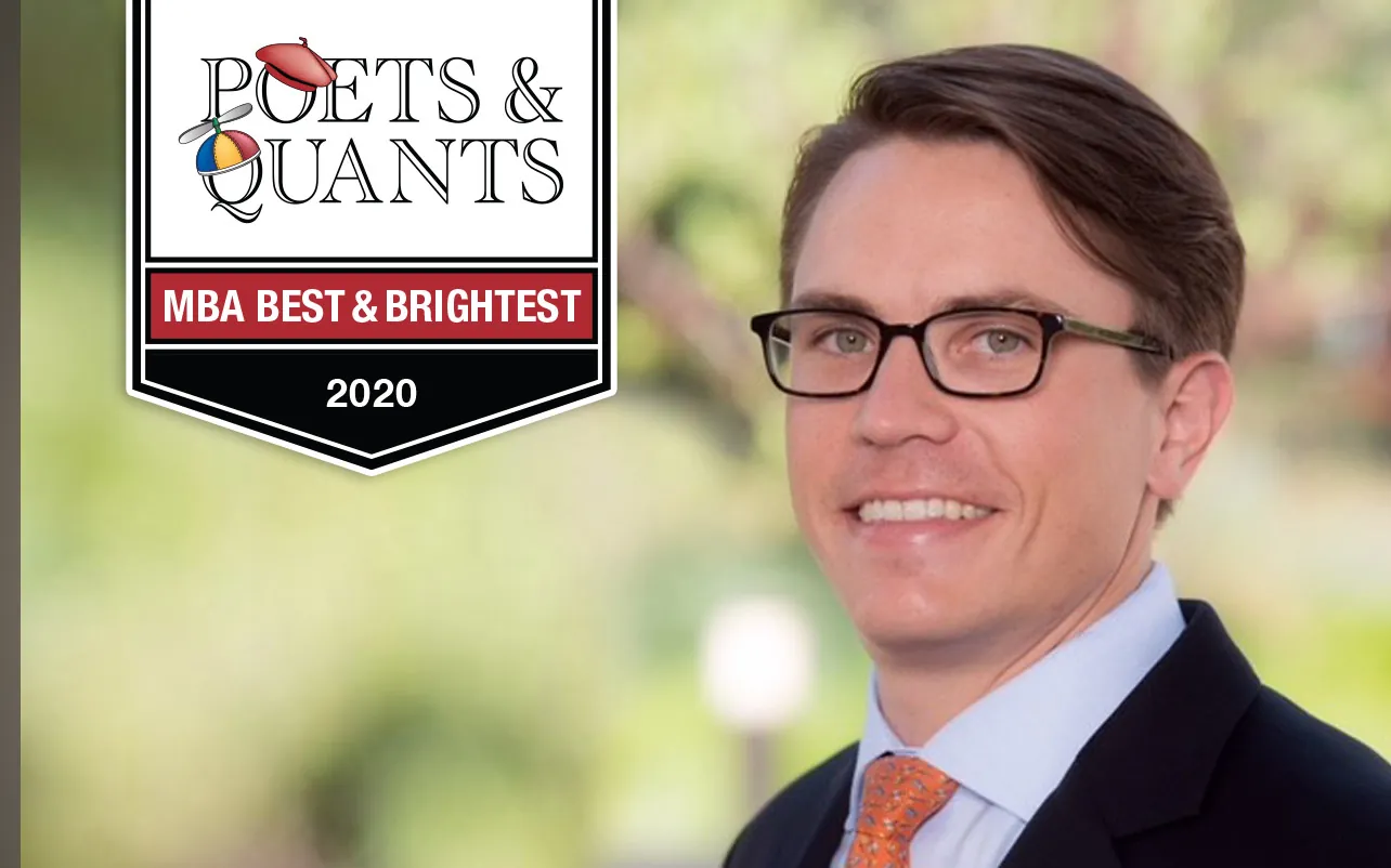 Poets&Quants | 2020 Best & Brightest MBAs: Christopher Goff, University of  Texas (McCombs)