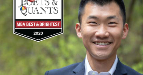 Permalink to: "2020 Best & Brightest MBAs: Kevin Yuan, Dartmouth College (Tuck)"