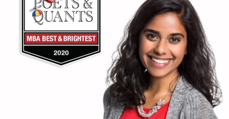 Permalink to: "2020 Best & Brightest MBAs: Anisha Mocherla, Wharton School"
