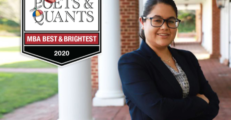 Permalink to: "2020 Best & Brightest MBAs: Julie Calderon Benavente, University of Virginia (Darden)"