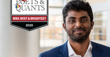 Permalink to: "2020 Best & Brightest MBAs: Vasudev Madasu, Penn State (Smeal)"