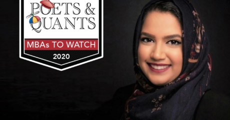 Permalink to: "2020 MBAs To Watch: Anam Kaleem, Boston College (Carroll)"