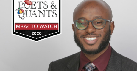 Permalink to: "2020 MBAs To Watch: Vladimir G. Charles, University of Florida (Warrington)"