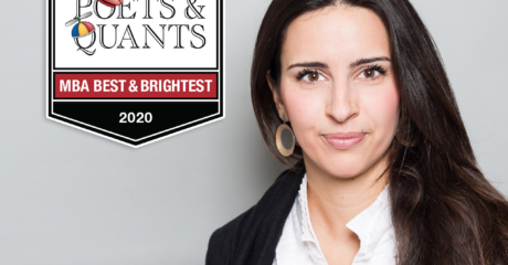 Permalink to: "2020 Best & Brightest MBAs: Angeliki Malizou, ESADE"