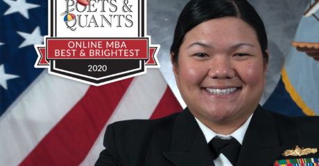 Permalink to: "2020 Best & Brightest Online MBAs: Jade Surela P. West, University of Arizona (Eller)"