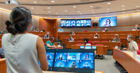 Permalink to: "Harvard Business School Spent ‘Tens Of Millions Of Dollars’ To Convert Classrooms To Hybrid Formats"