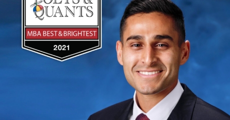 Permalink to: "2021 Best & Brightest MBAs: Ajay Nair Sharma, U.C.-Irvine (Merage)"