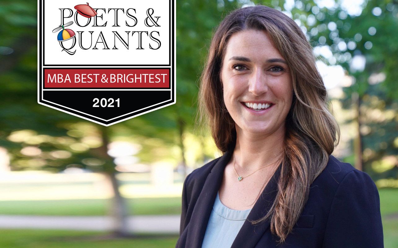 Poetsandquants 2021 Best And Brightest Mbas Molly Lawrence Notre Dame Mendoza 