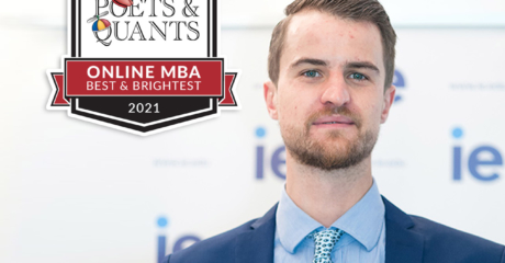 Permalink to: "2021 Best & Brightest Online MBAs: Steffen Baecker, IE Business School"